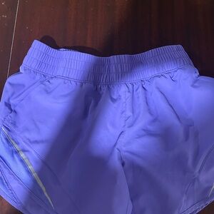 Athletic Works Purple Athletic Shorts Lightweight Elastic Waist